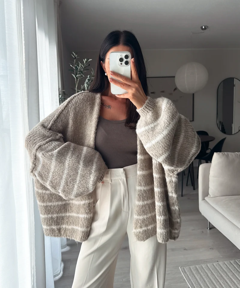 Bundfaltenhose Cleo Creme