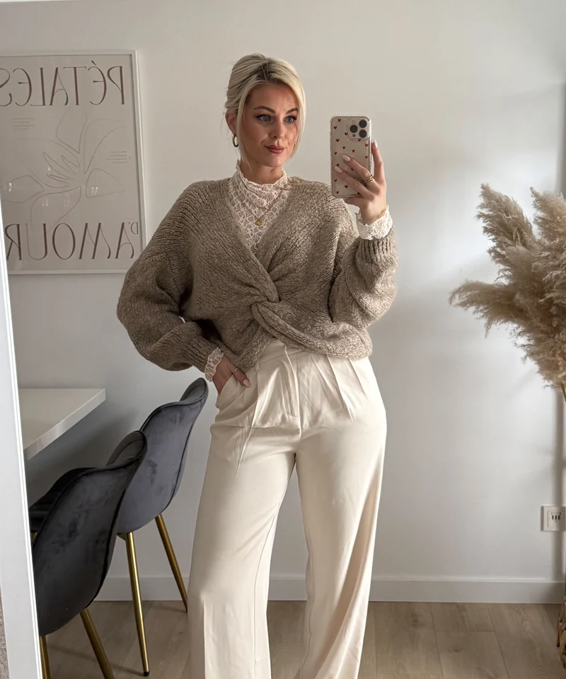 Pullover Malia Taupe