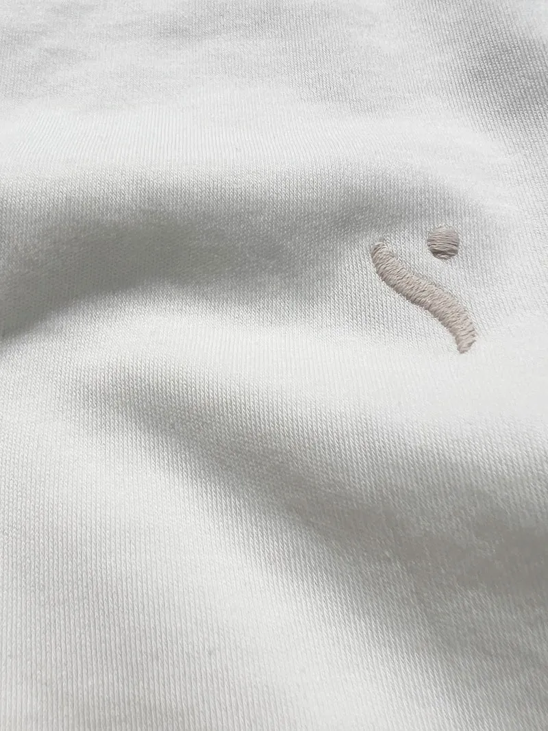 Premium T-Shirt SMILLA aus edler Pima-Baumwolle in off-white