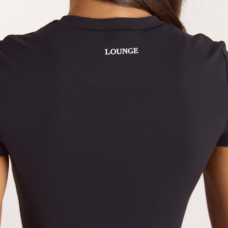 ContourSoft™ Kurzärmeliges T-Shirt - Schwarz