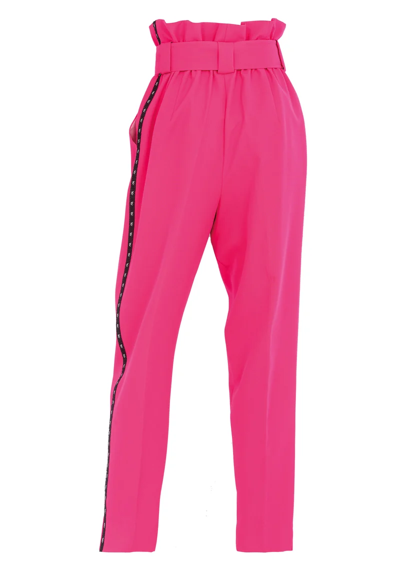 Modische hoch sitzende Hose mit Gürtel für Damen