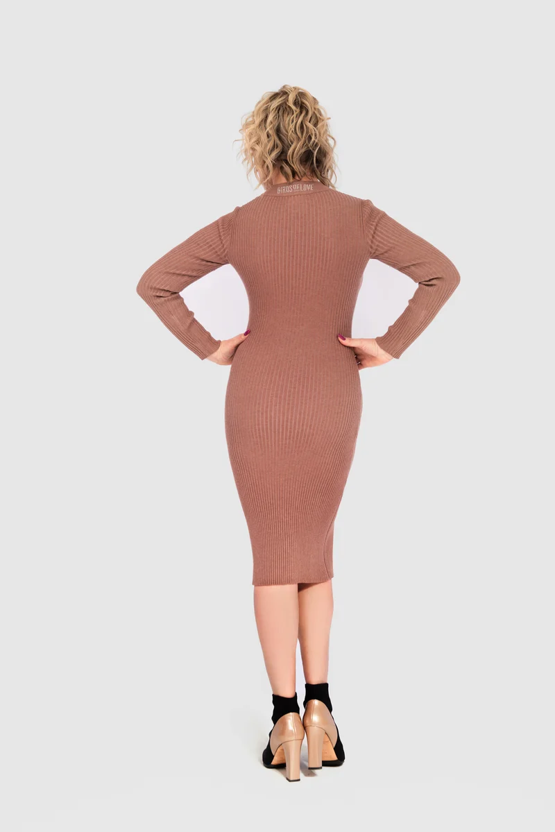 Etui-Strickkleid
