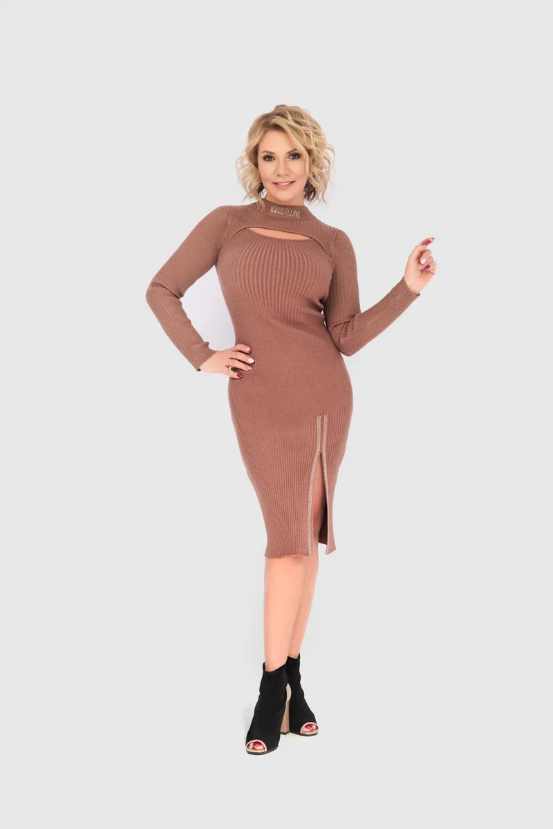 Etui-Strickkleid