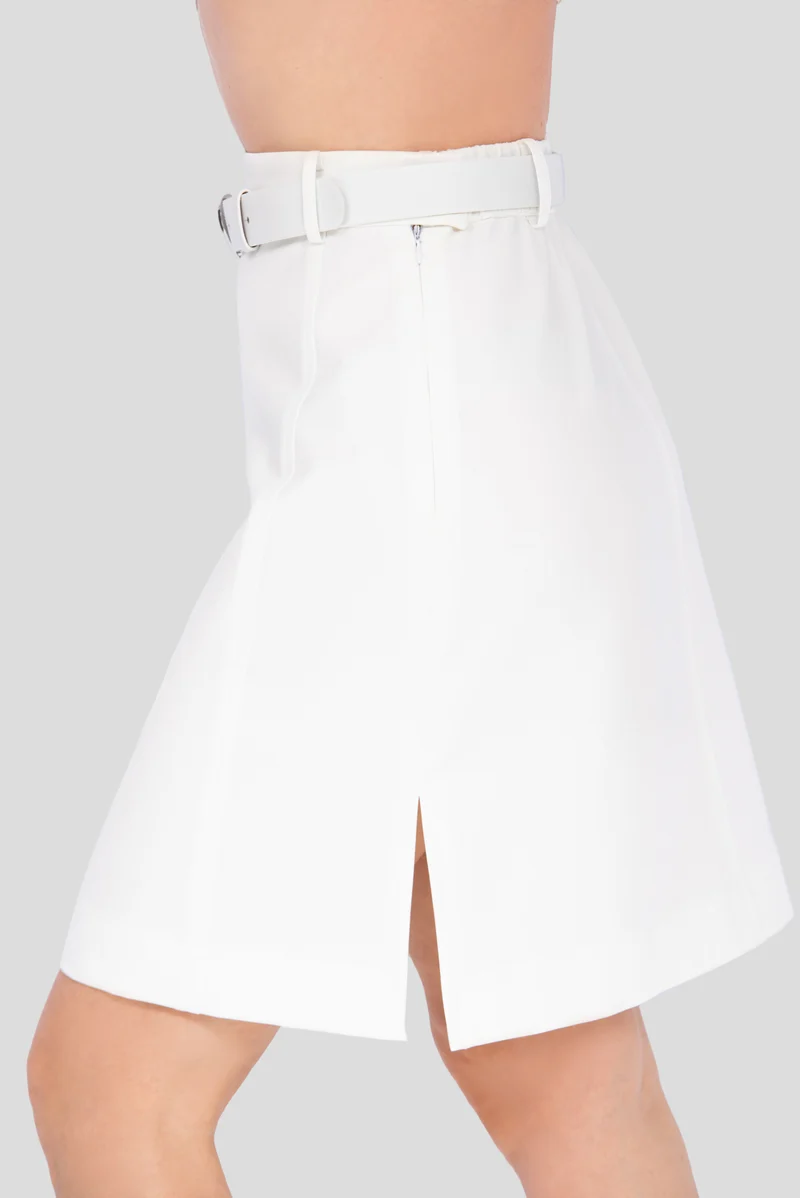 Minirock weiss
