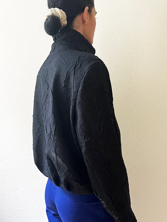 Hochwertiger Blouson INK mit Wolle in Nachtblau