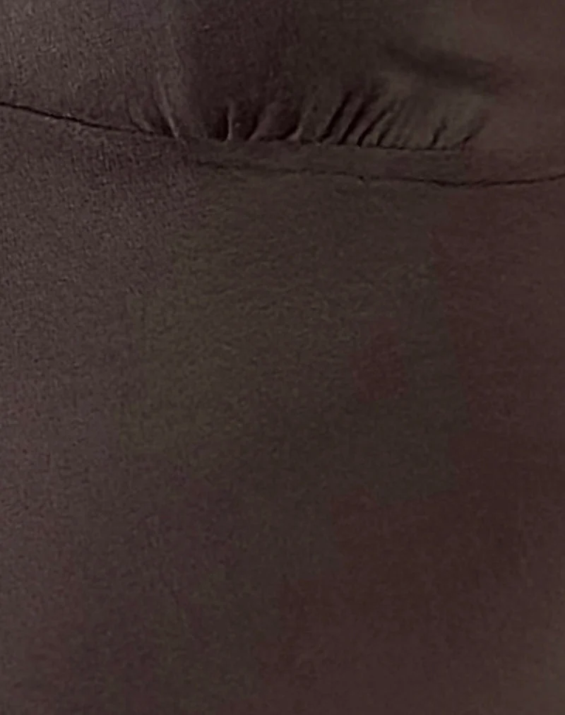 Netalo Langarm-Oberteil in der Farbe „Peppercorn“