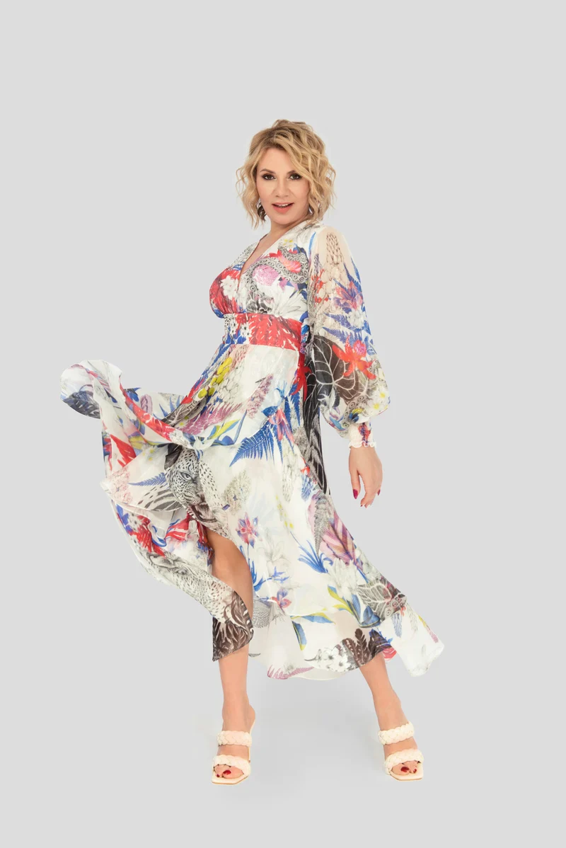 MAXI DRESS - Freizeitkleid „Paradise Garden“