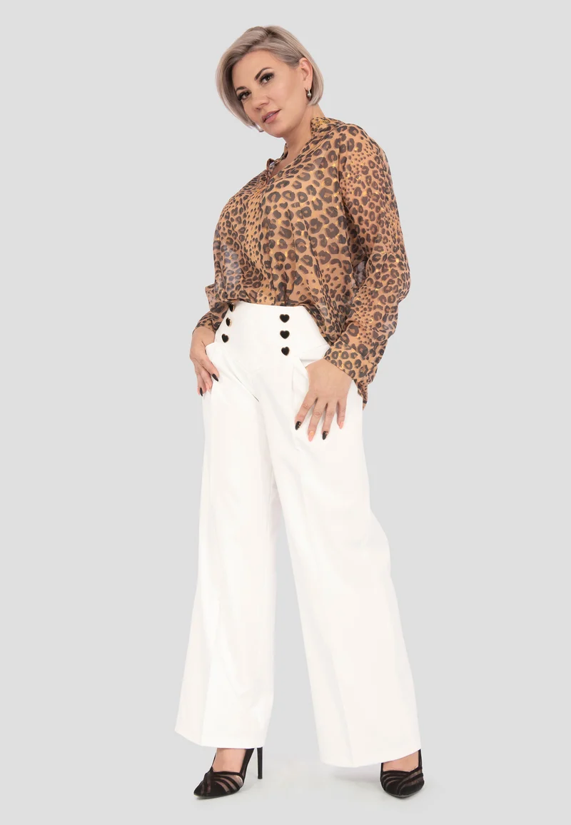 Klassische Hose "White Bird“