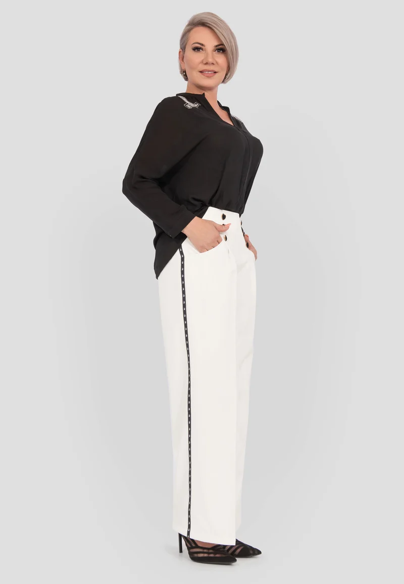Klassische Hose "White Bird“