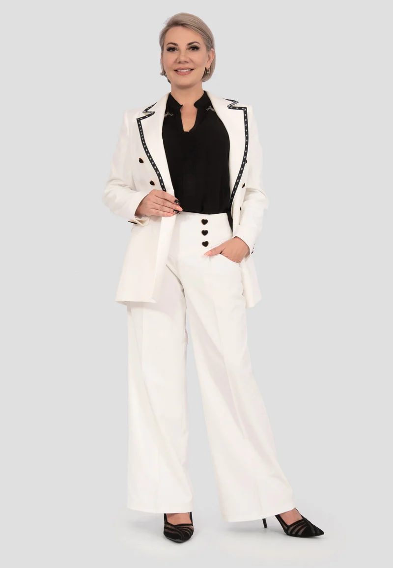 Elegante Chiffon Bluse mit transparenten Ärmeln und glitzernden Vögeln | Festliches Oberteil