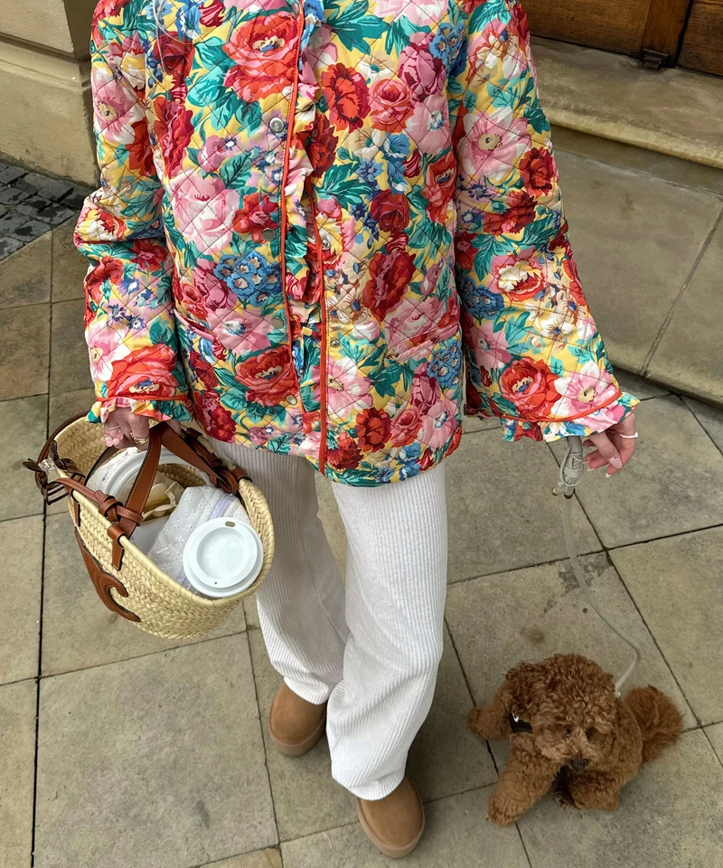 Jacke Gerda Rot