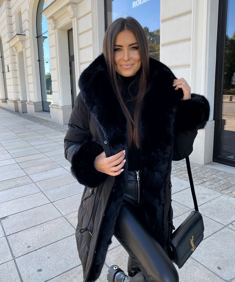 Jacke Aria Schwarz