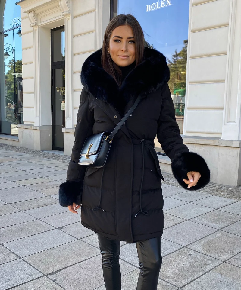 Jacke Aria Schwarz