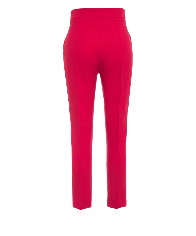 Pantaloni slim fit high-waist