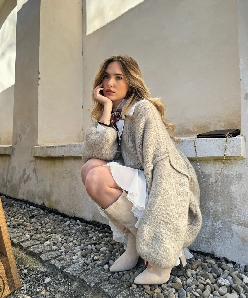 Pullover Cinderella Taupe