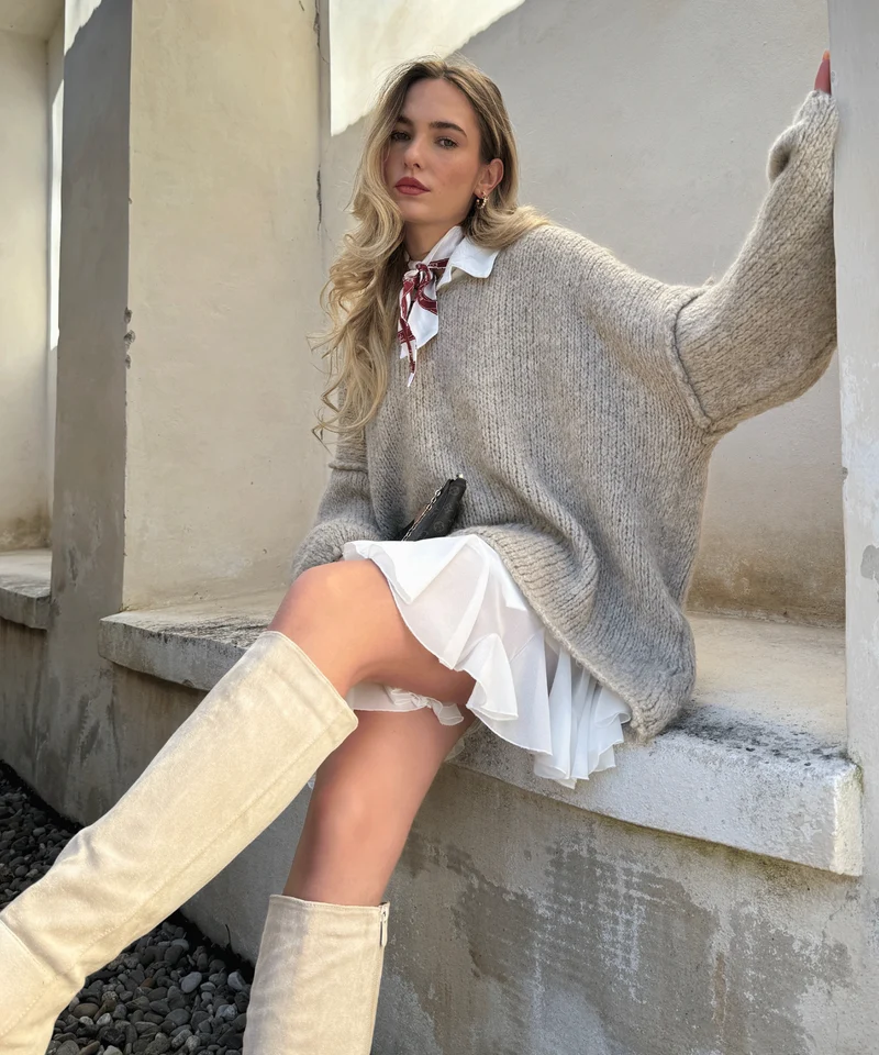 Pullover Cinderella Taupe