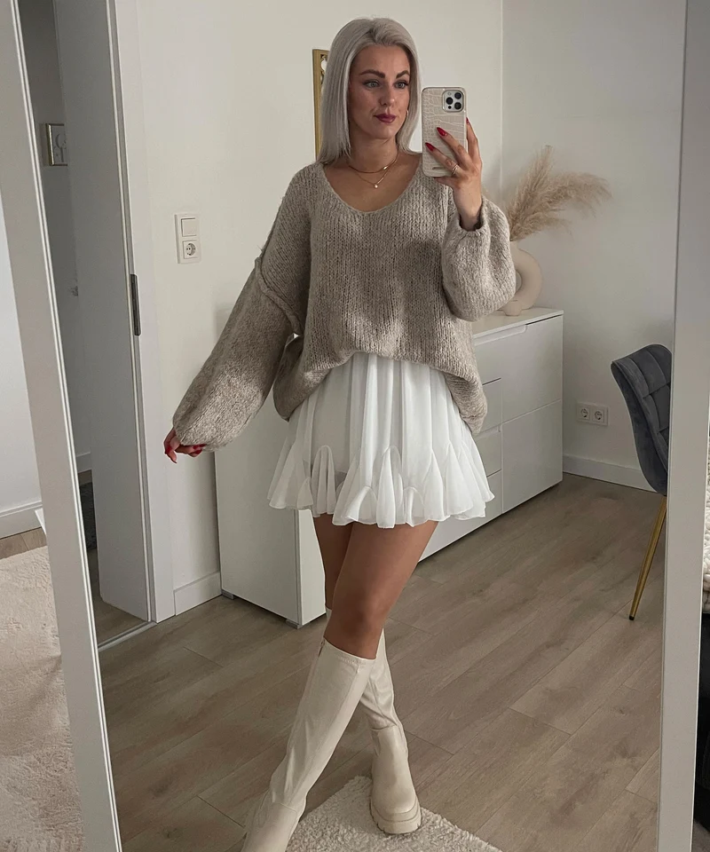 Pullover Cinderella Taupe