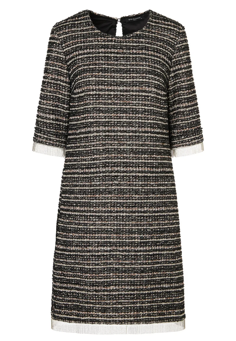 Bouclé Kurzarmkleid Enalora