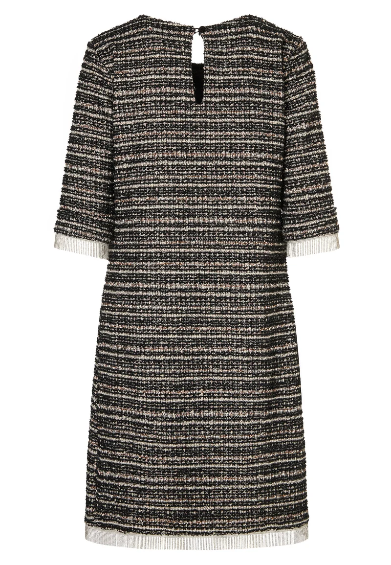 Bouclé Kurzarmkleid Enalora