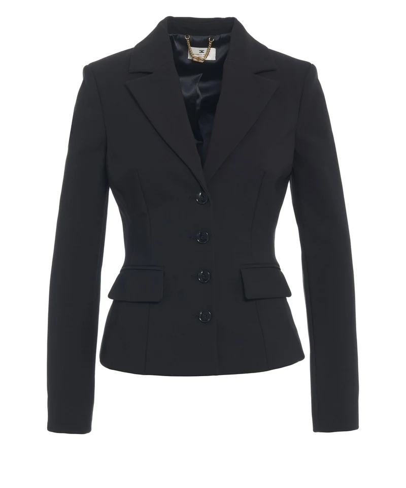Blazer con spalline imbottite