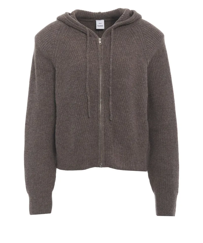 Cardigan con cappuccio 'Gada'