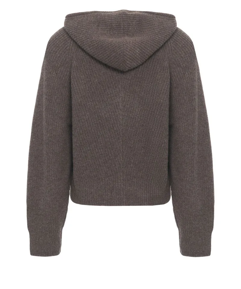 Cardigan con cappuccio 'Gada'