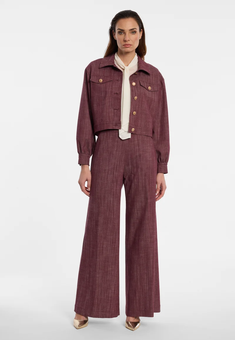 Cropped Jeansjacke Enlisary