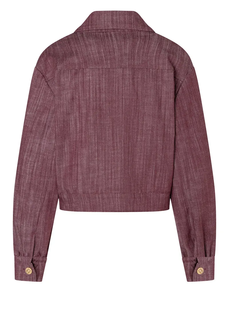 Cropped Jeansjacke Enlisary