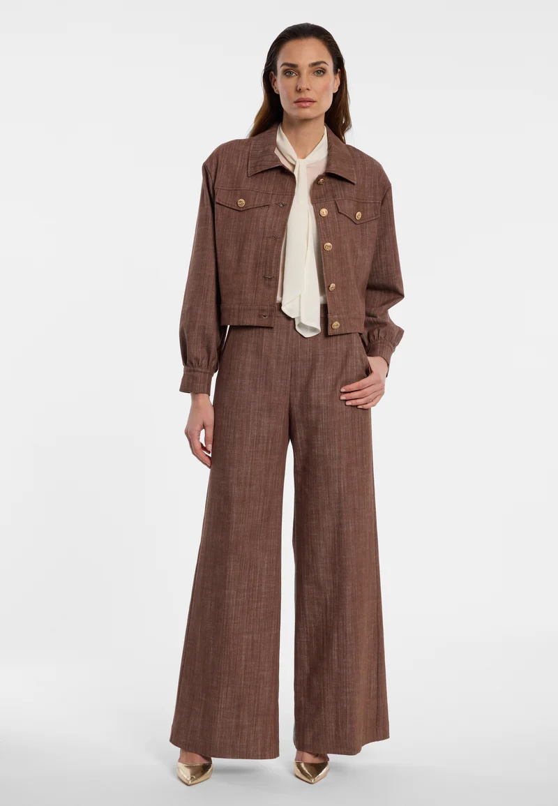 Cropped Jeansjacke Enlisa