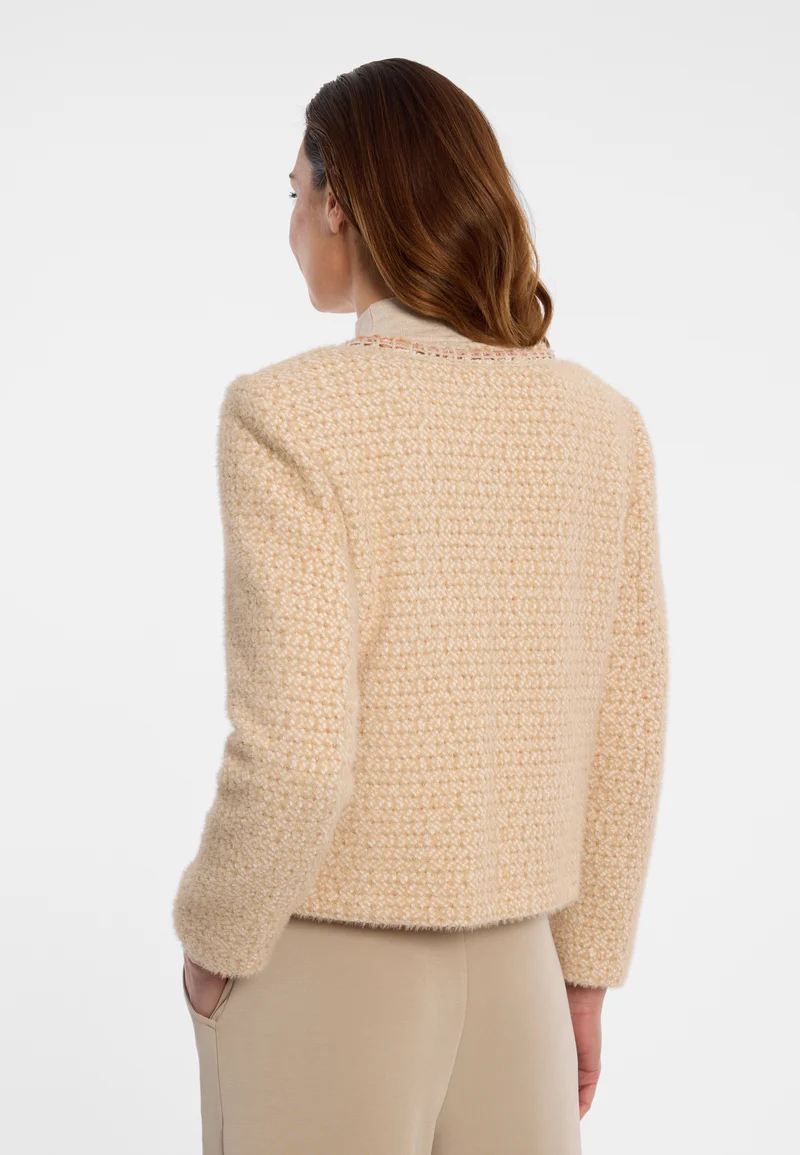 Bouclé-Kurzjacke Enaroraa