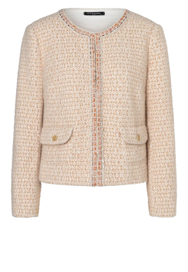 Bouclé-Kurzjacke Enaroraa
