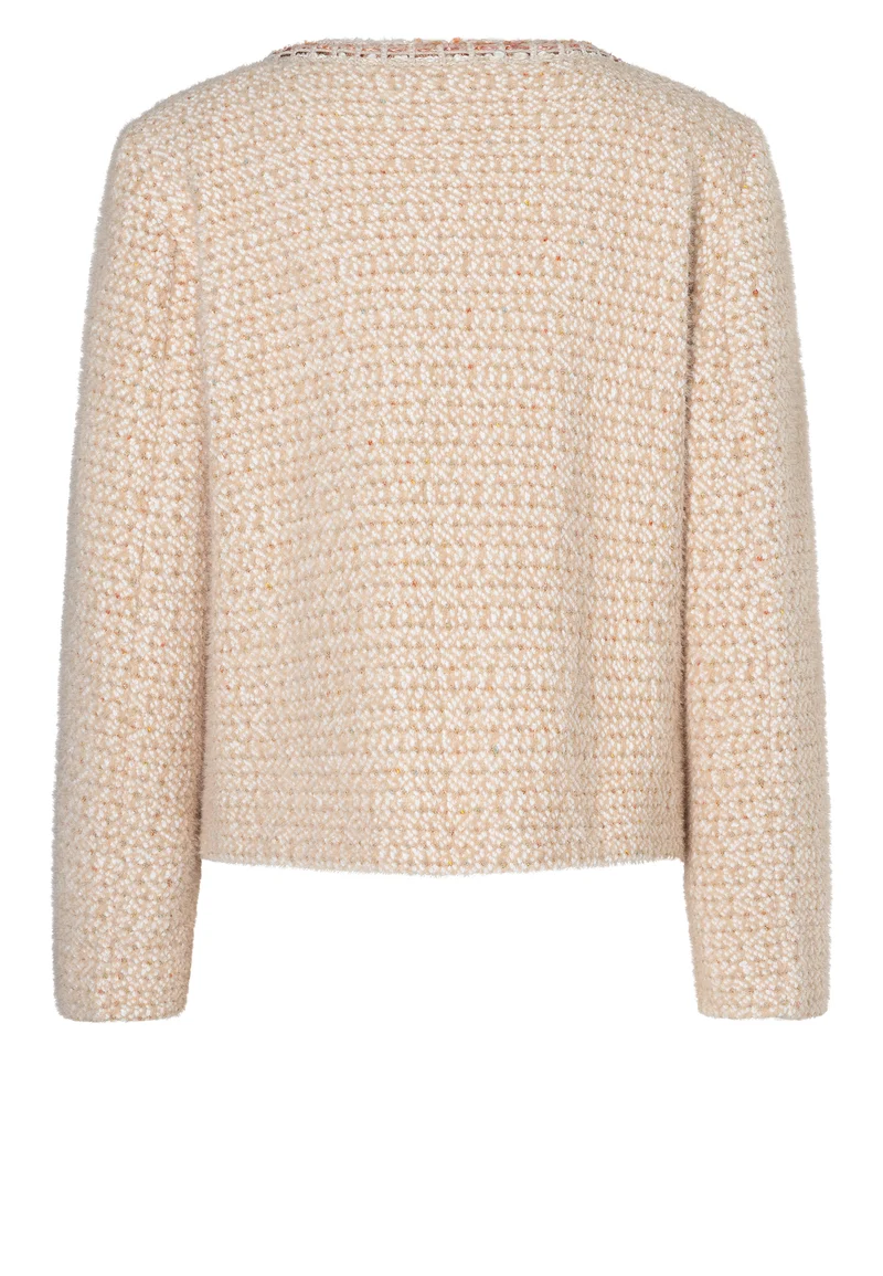 Bouclé-Kurzjacke Enaroraa