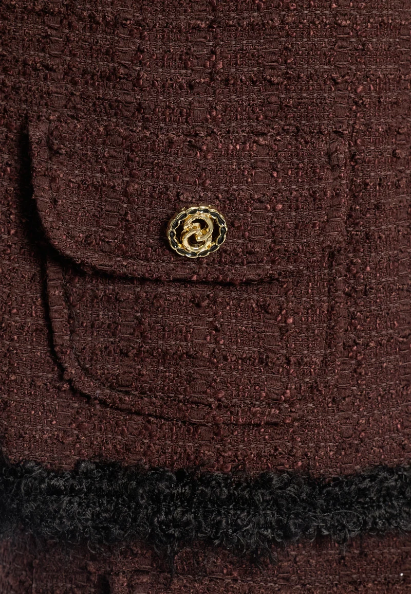 Bouclé-Kurzjacke Enanoris