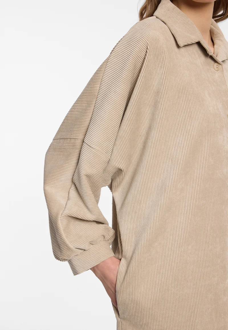 Cord-Hemdblusenkleid Endesis
