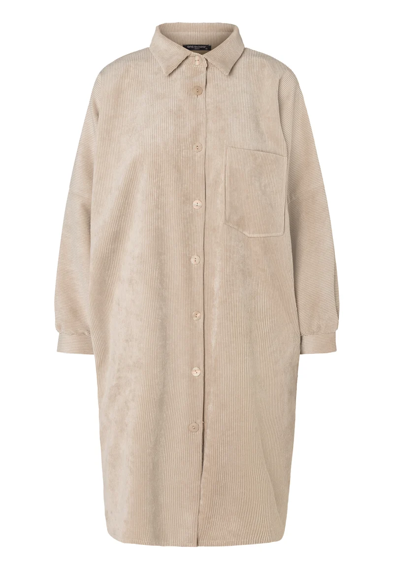 Cord-Hemdblusenkleid Endesis