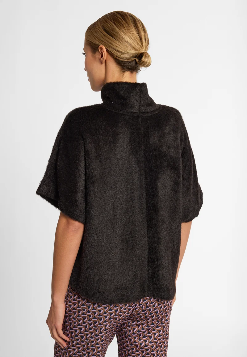 Plüsch-Kurzarm-Pullover Enirys