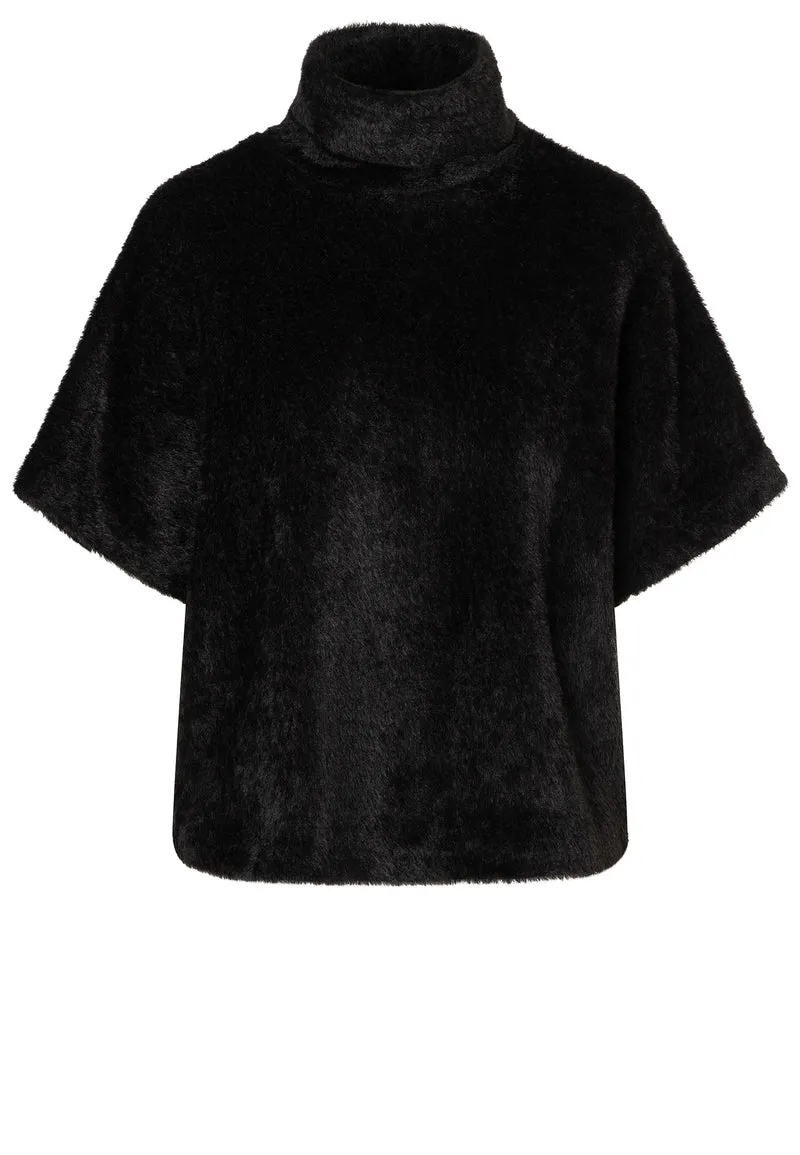 Plüsch-Kurzarm-Pullover Enirys