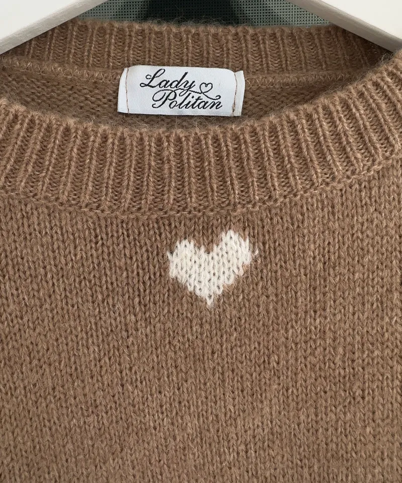 Oversize Pullover Joslin Camel