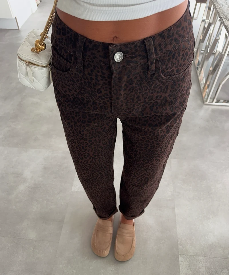 Stretch Mom Jeans Yara Leo