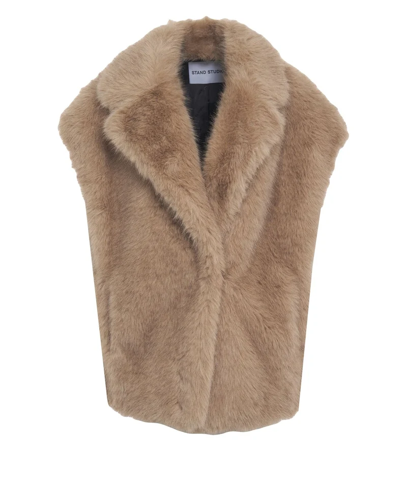 Gilet in ecopelliccia 'Kinley'