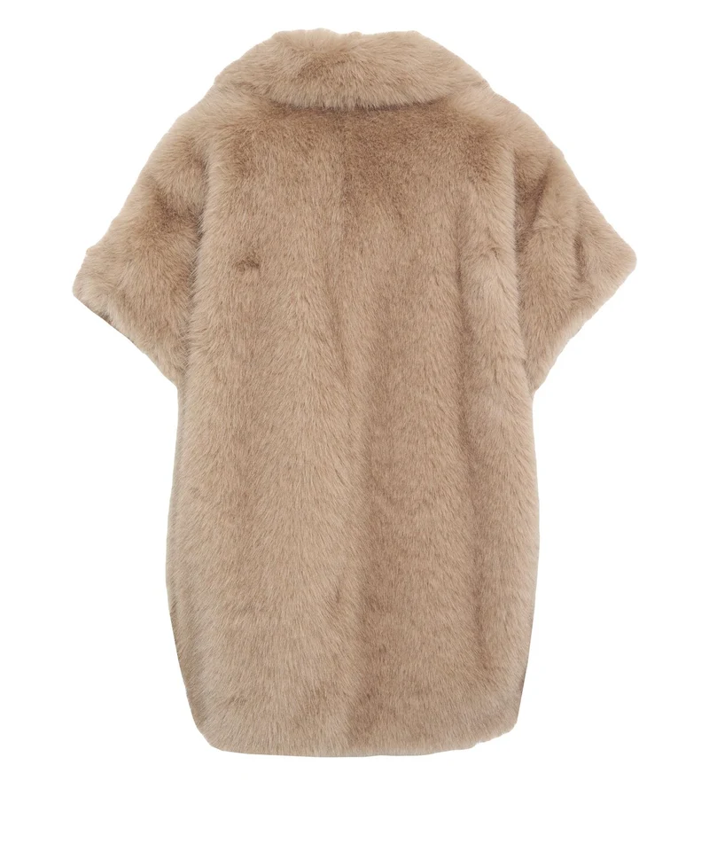 Gilet in pelliccia sintetica