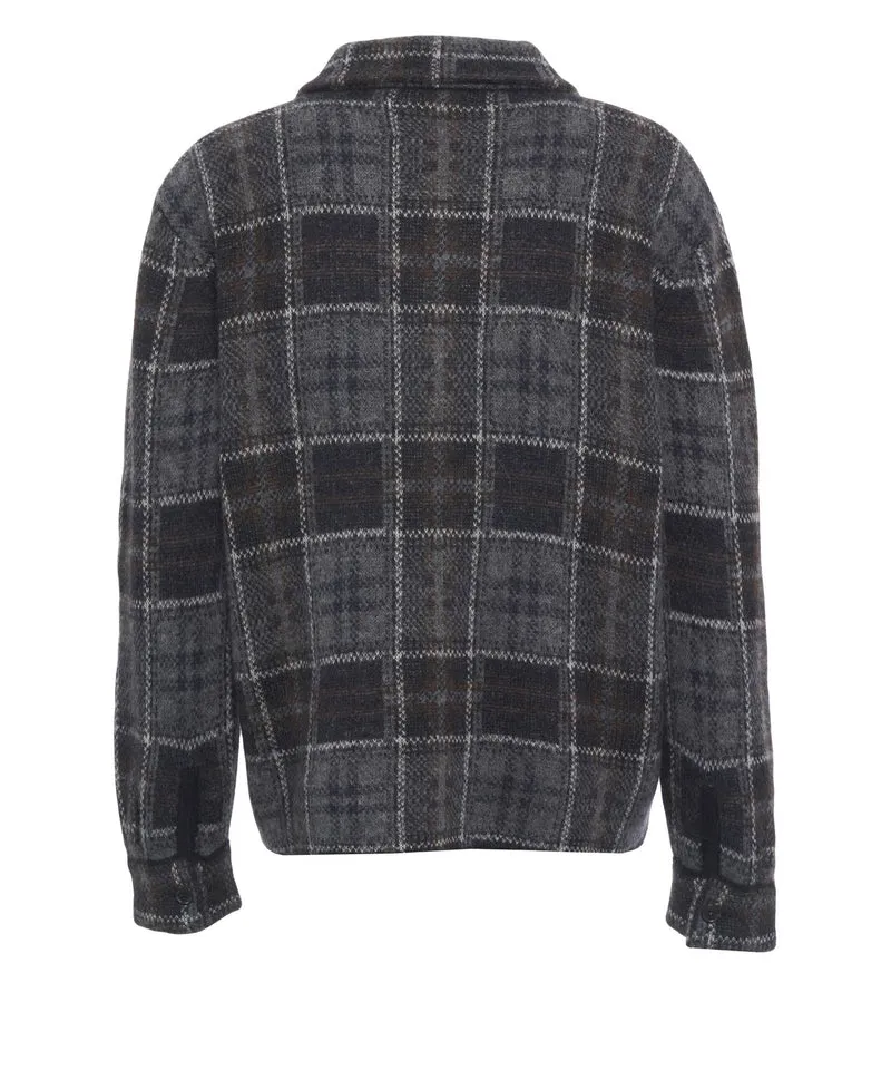 Giacca in maglia in alpaca