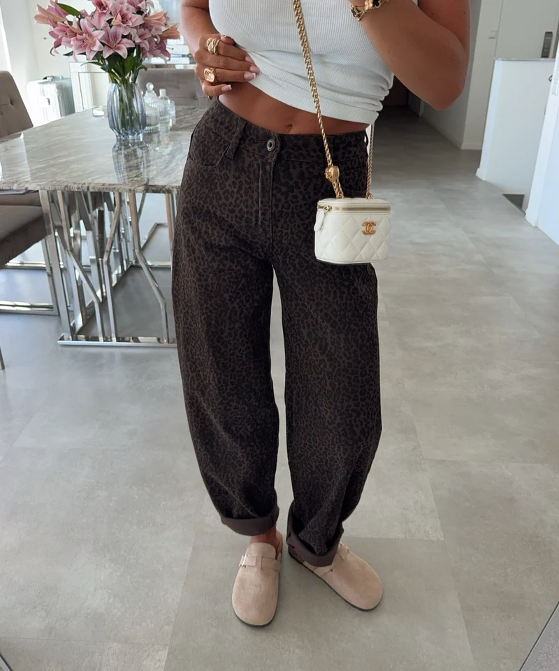 Balloon Jeans Josie Leo Braun