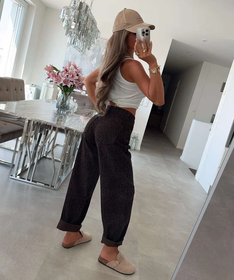 Balloon Jeans Josie Leo Braun