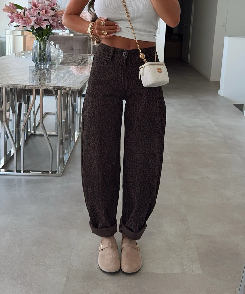 Balloon Jeans Josie Leo Braun