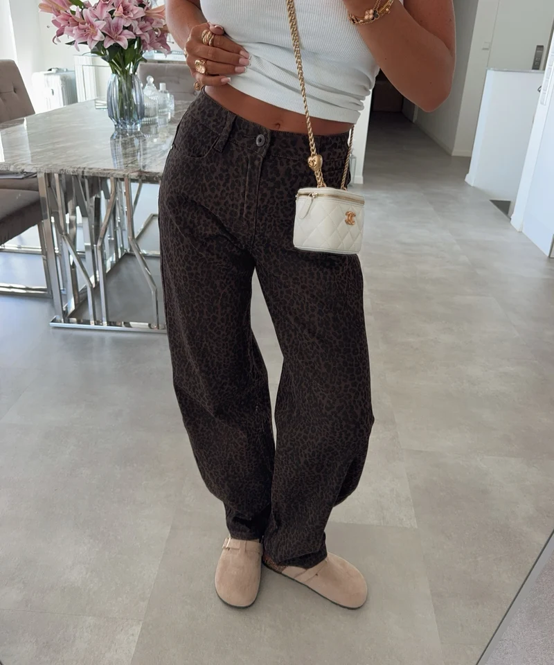 Balloon Jeans Josie Leo Braun