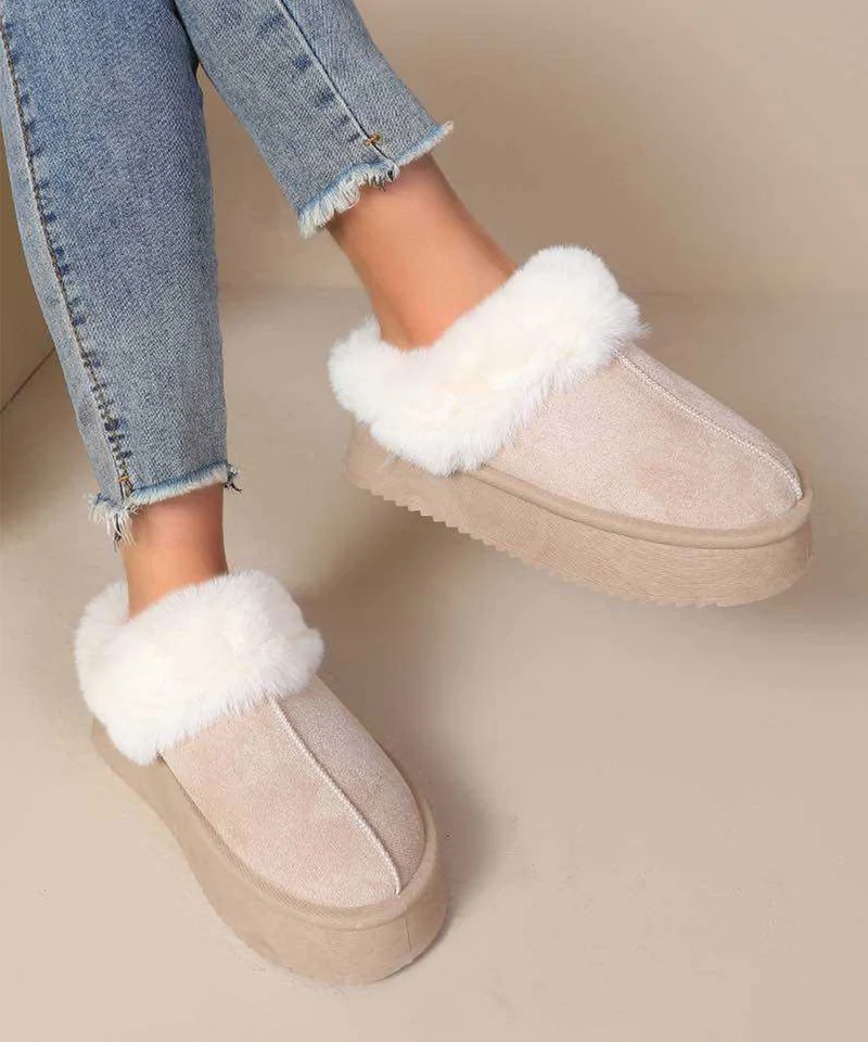 Pantoletten Taya Hellbeige