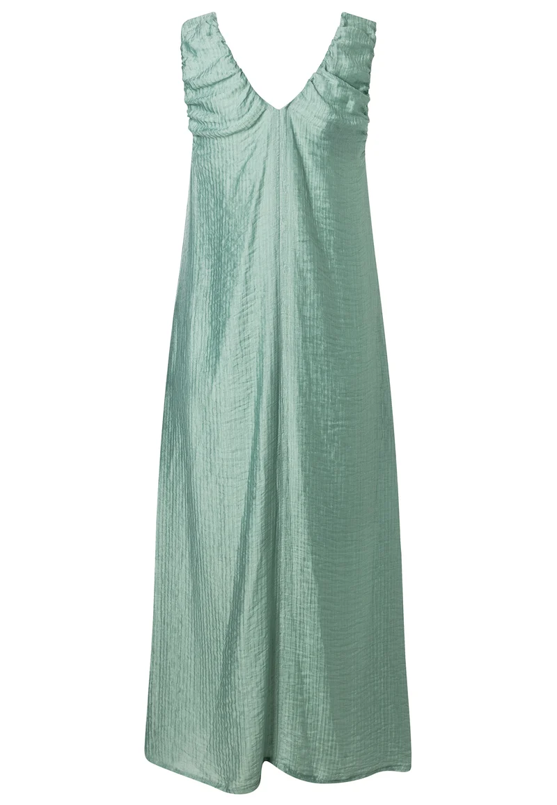 V-Ausschnitt-Maxikleid Doreth