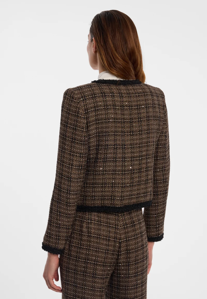 Bouclé-Kurzjacke Enamara