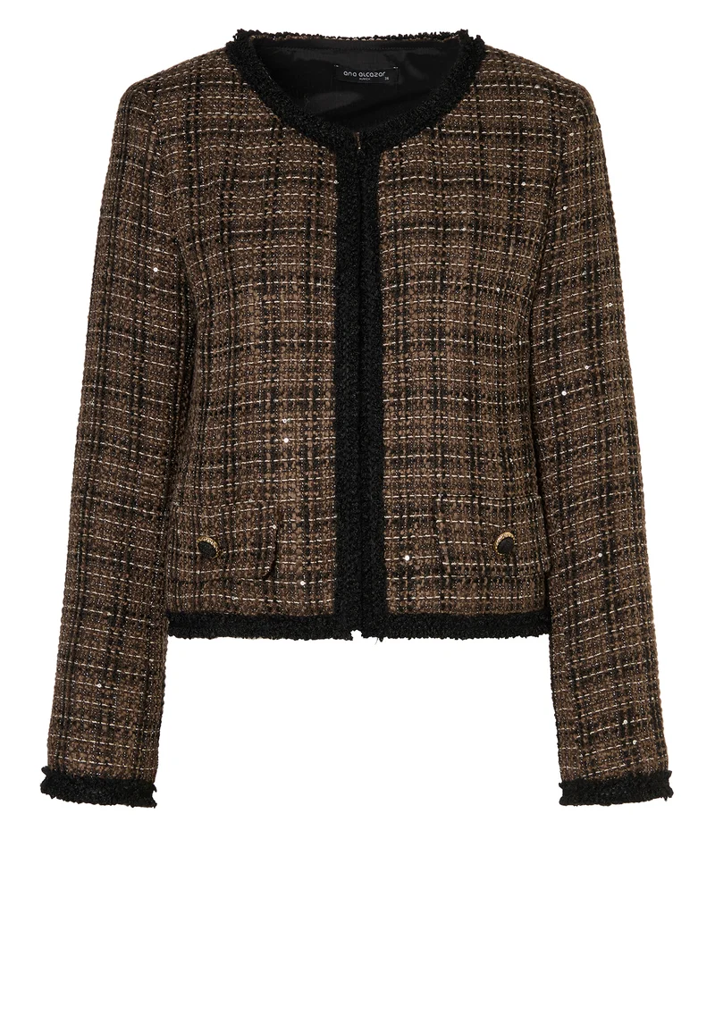 Bouclé-Kurzjacke Enamara